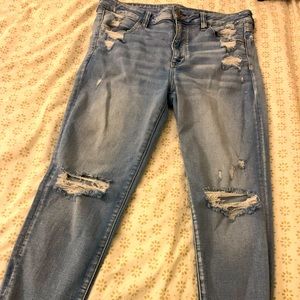 American Eagle Crop Jeans